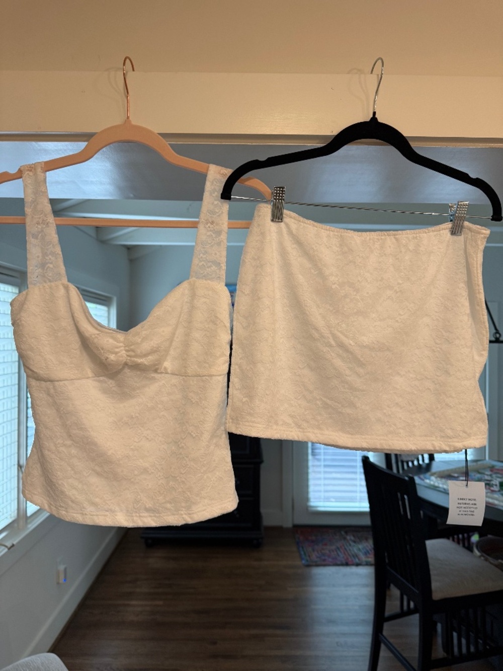 NWT White More to Come Set!